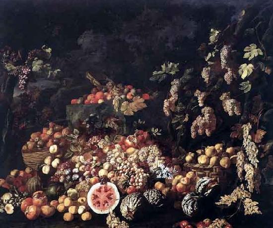 RECCO, Giuseppe Natura Morta con Frutta e Fiori oil painting picture